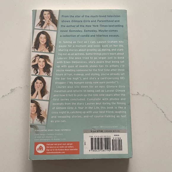 Lauren Graham 'Talking as Fast as I Can' Paperback Book - Picture 3 of 4